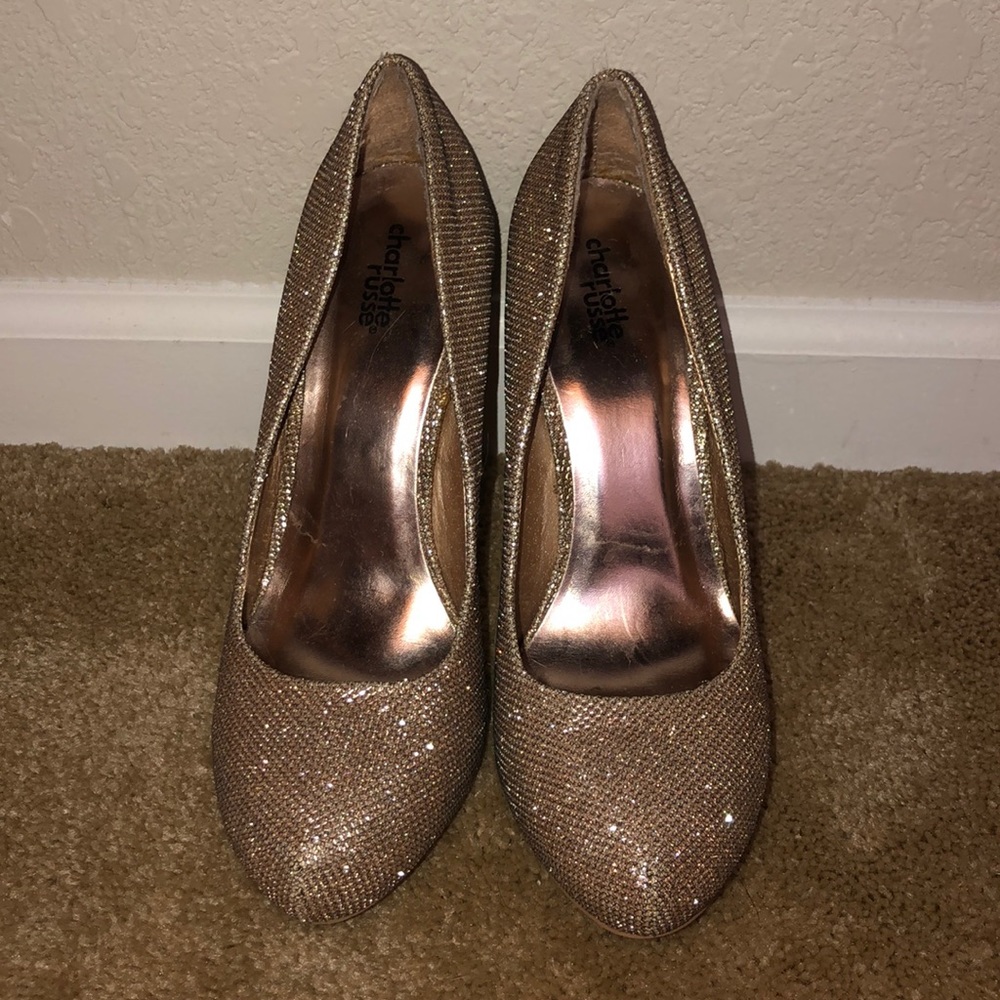High heel shoes